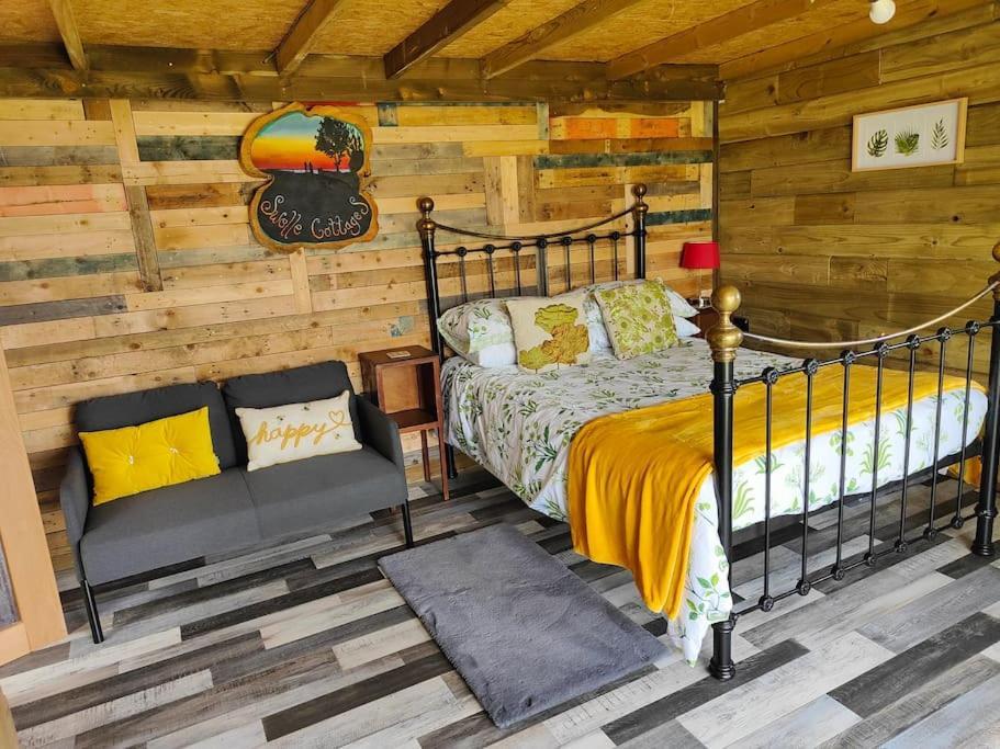 Little Swelle Cabin With Awesome Sea Views Poundstock Εξωτερικό φωτογραφία